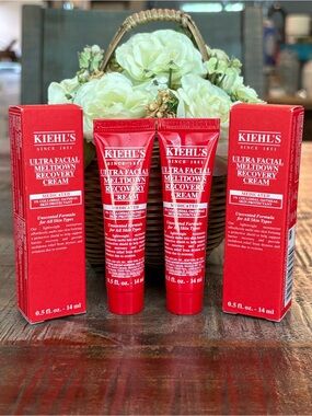 Kiehl’s ULTRA FACIAL Meltdown RECOVERY CREAM Duo!